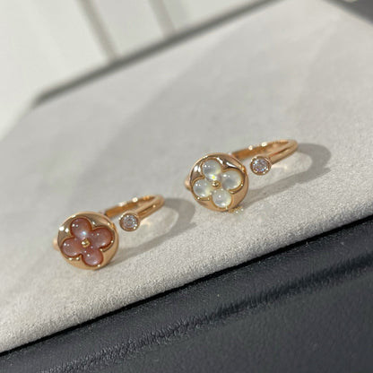 [Luxe Jewelry]SUN 1 DIAMOND PINK MOP RING