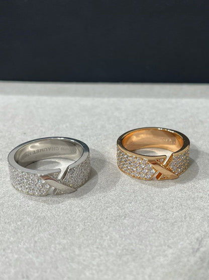 [Luxe Jewelry]LIENS EVIDENCE  DIAMOND PAVED RING