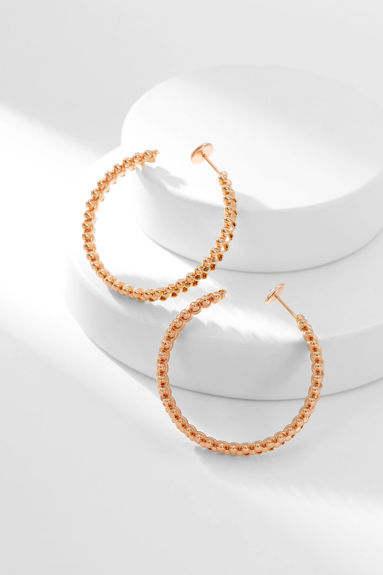 [Luxe Jewelry]CLASH HOOP EARRINGS