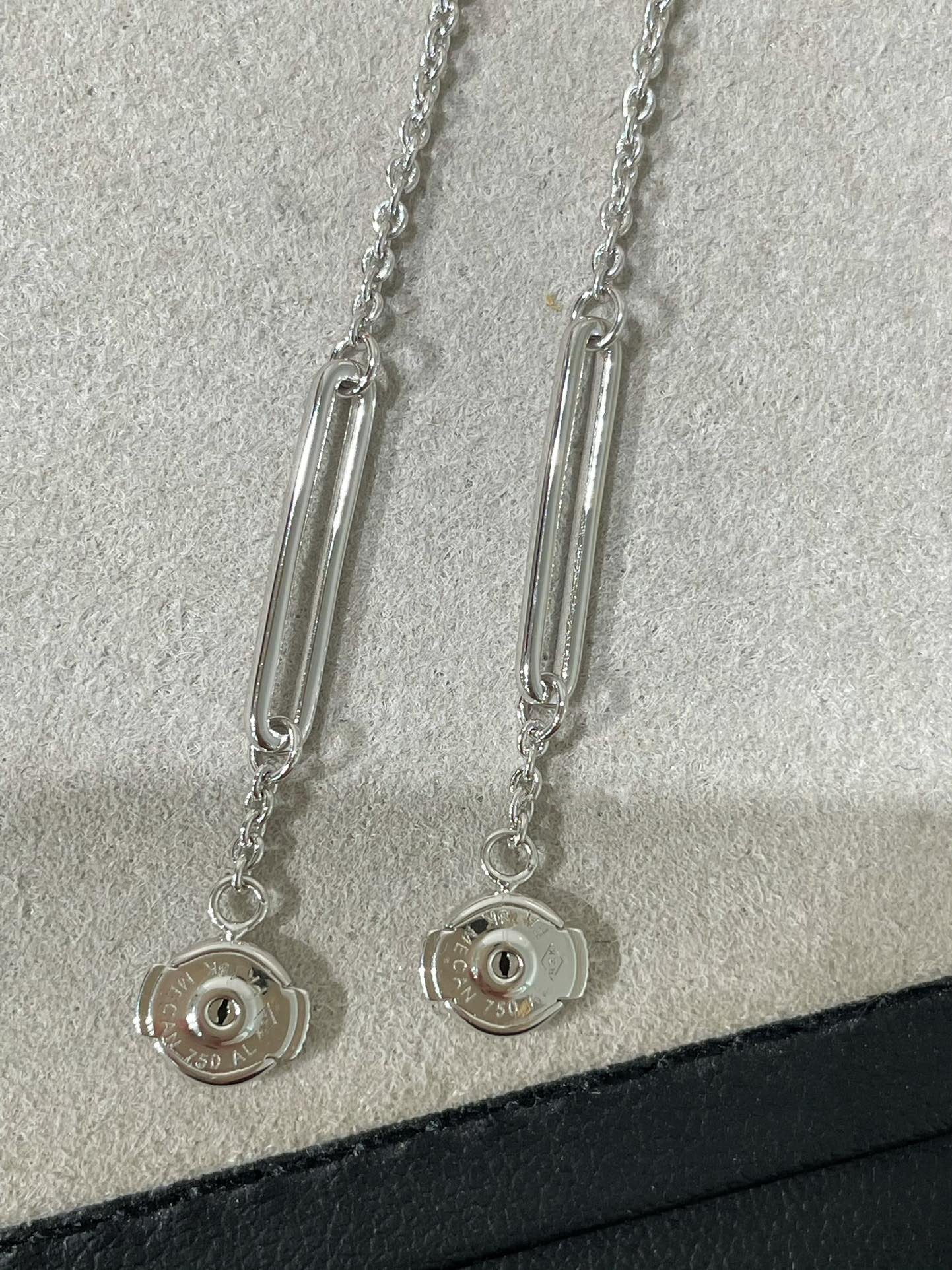 [Luxe Jewelry]CHAINE CHAOS DIAMOND DROP EARRINGS