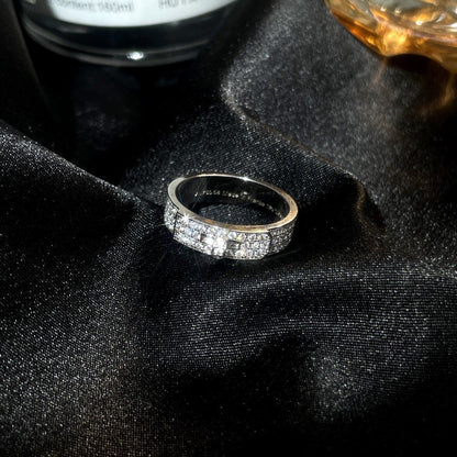 [Luxe Jewelry]KELLY SILVER DIAMOND RING