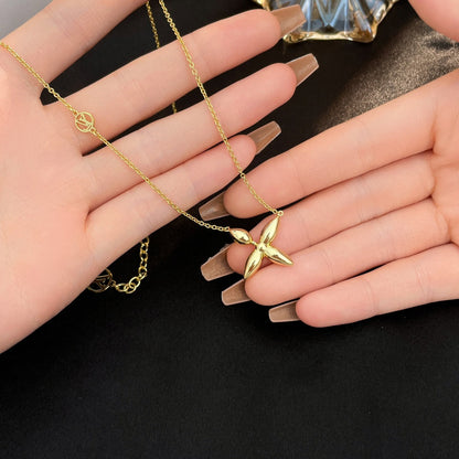 [Luxe Jewelry]LOUISETTE GOLD NECKLACE