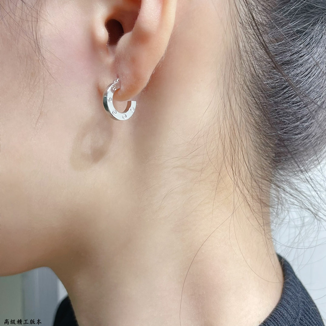[Luxe Jewelry]LOVE MINI EARRINGS