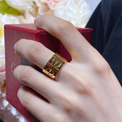 [Luxe Jewelry]LOVE 11MM LARGE RING