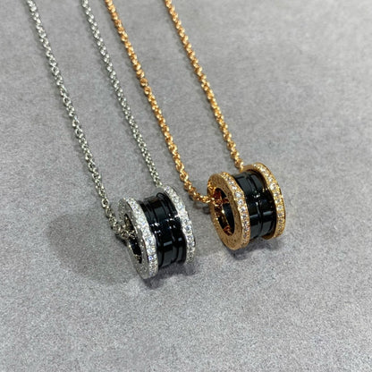 [Luxe Jewelry]ZERO 1 DIAMOND CERAMIC NECKLACE