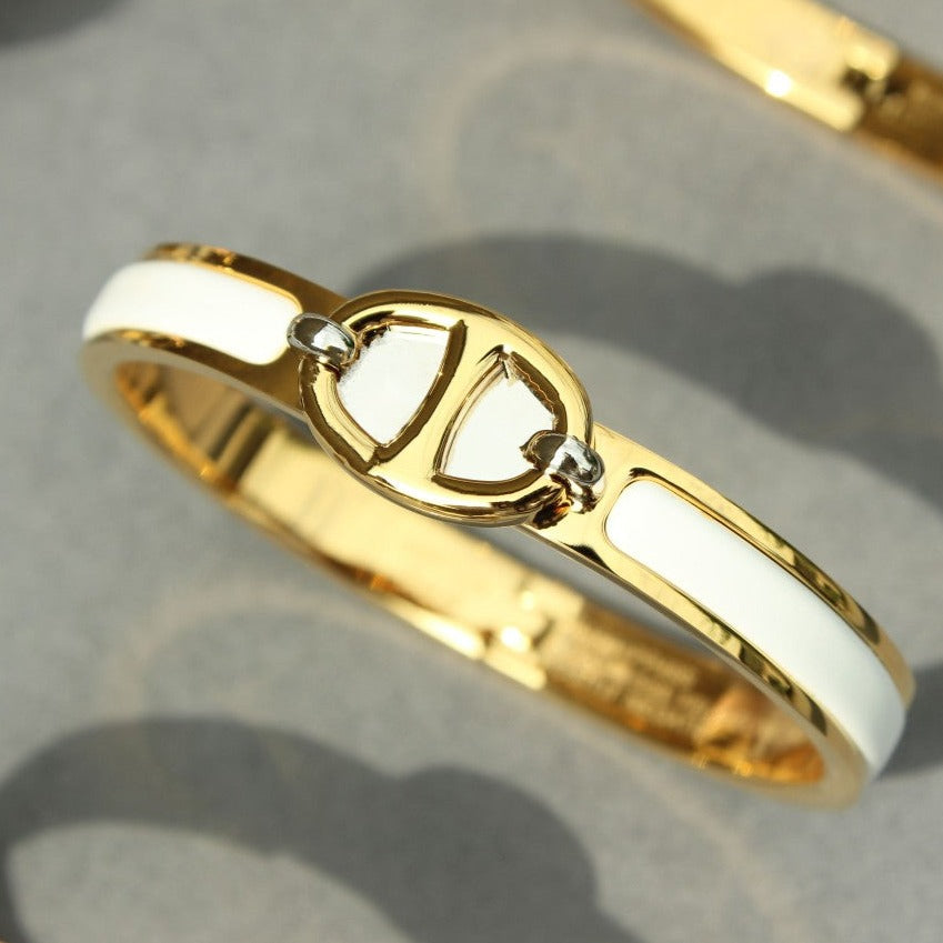 [Luxe Jewelry]CLIC CHAINE GOLD BRACELET