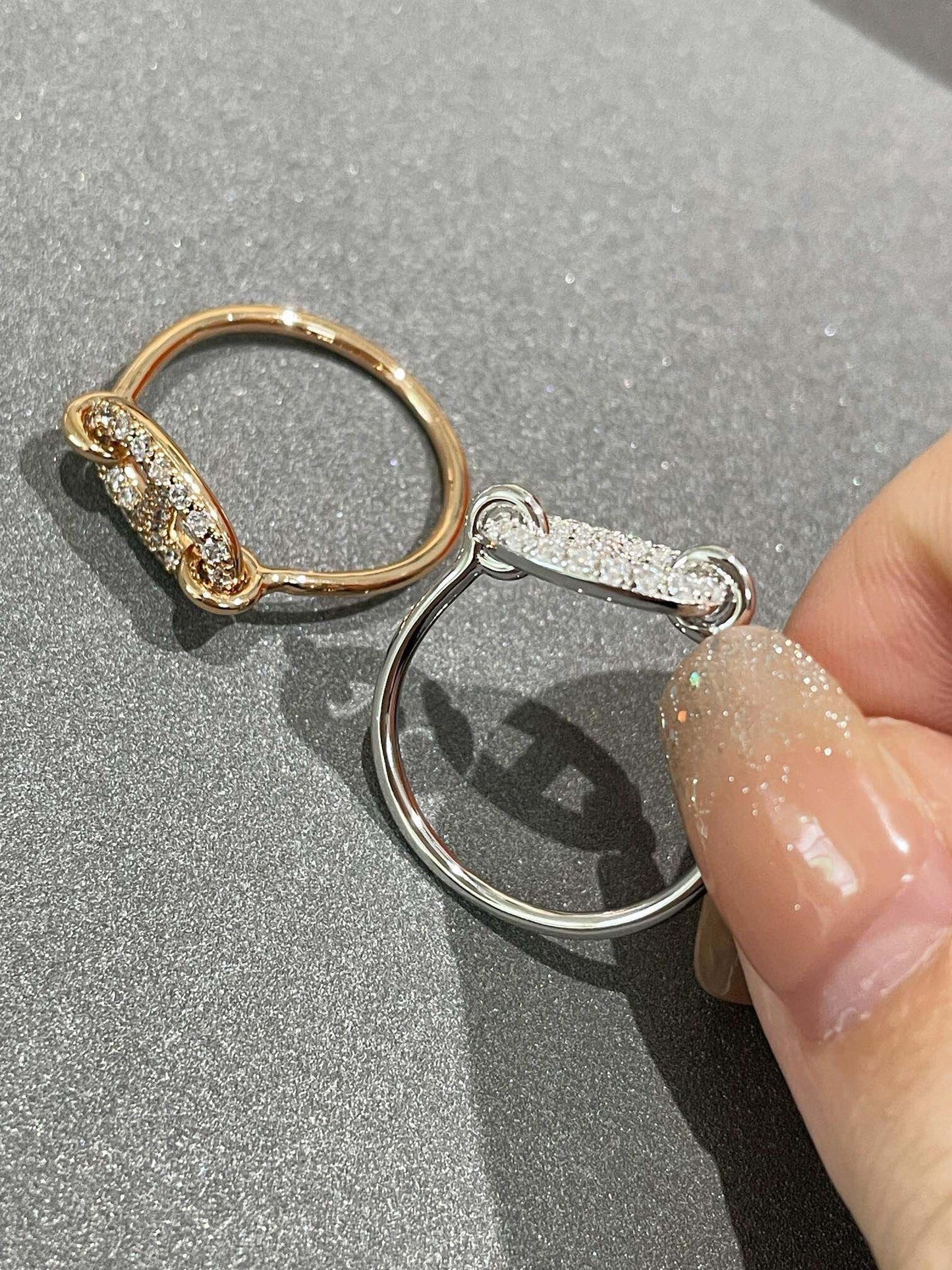 [Luxe Jewelry]RONDE SMALL DIAMOND RING