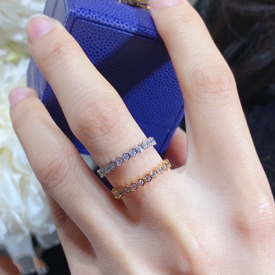 [Luxe Jewelry]BEE LOVE DIAMOND PAVED SMALL RING