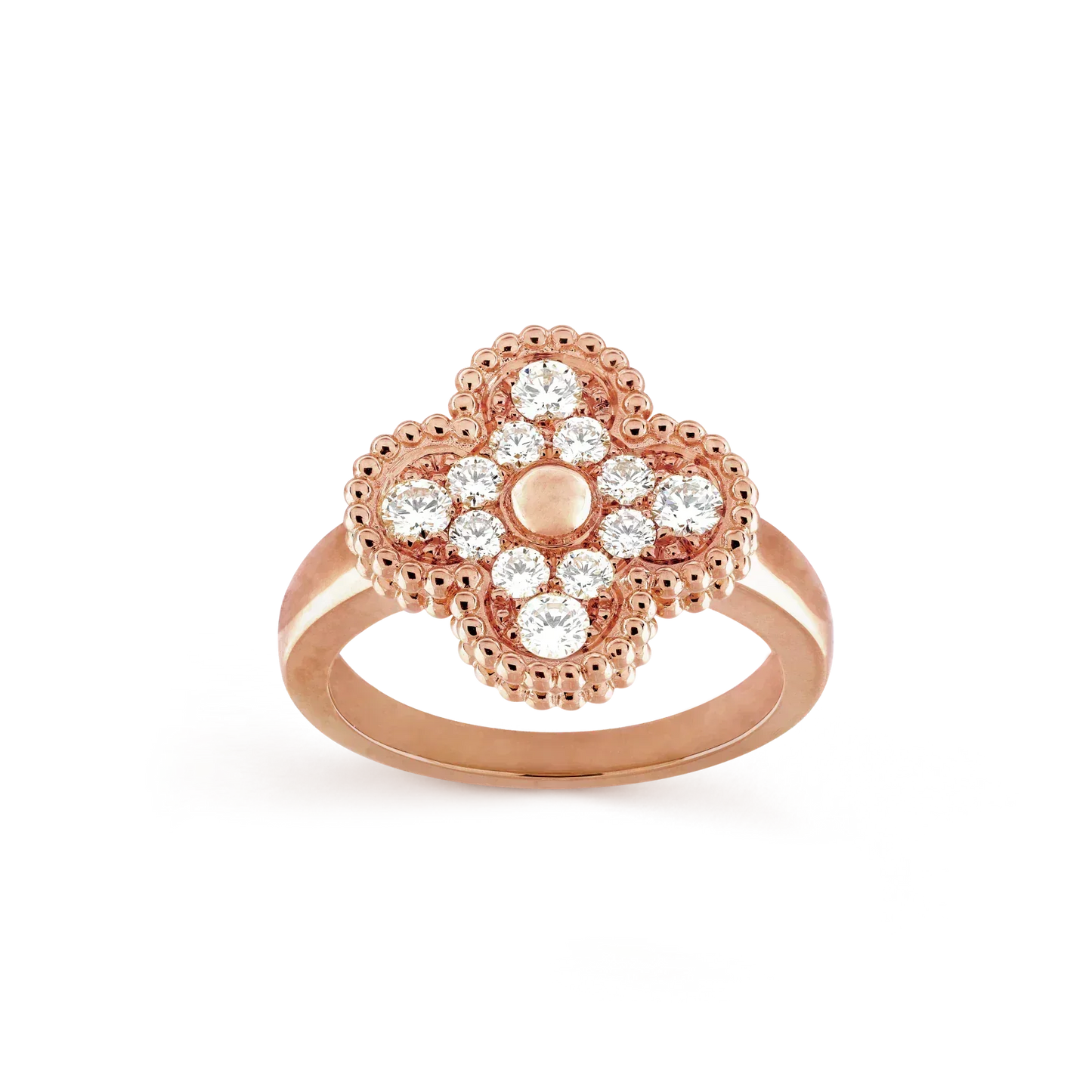 [Luxe Jewelry]CLOVER DIAMOND RING