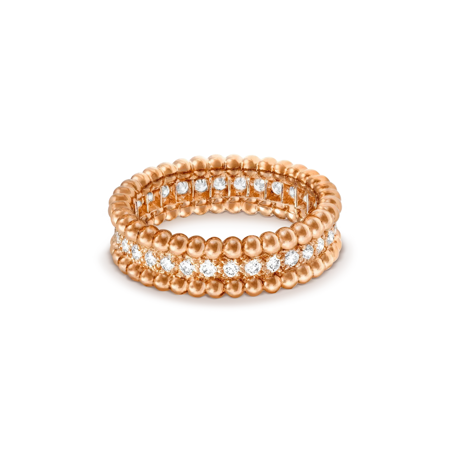 [Luxe Jewelry]PERLEE DIAMOND ROSE GOLD RING