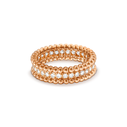 [Luxe Jewelry]PERLEE DIAMOND ROSE GOLD RING