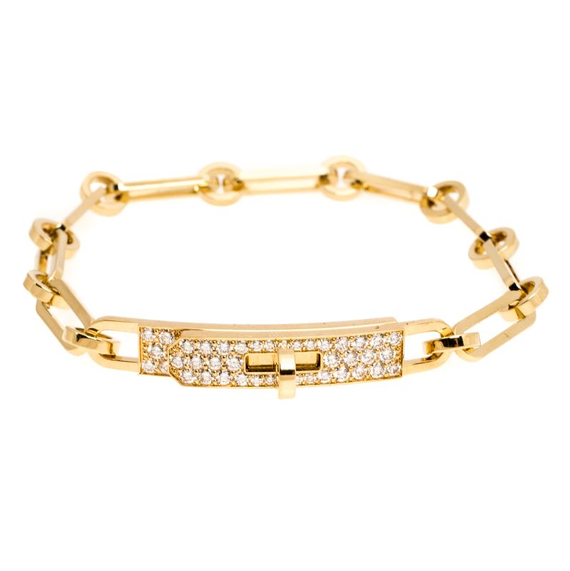 [Luxe Jewelry]CHAINE BRACELET SMALL MODEL DIAMOND