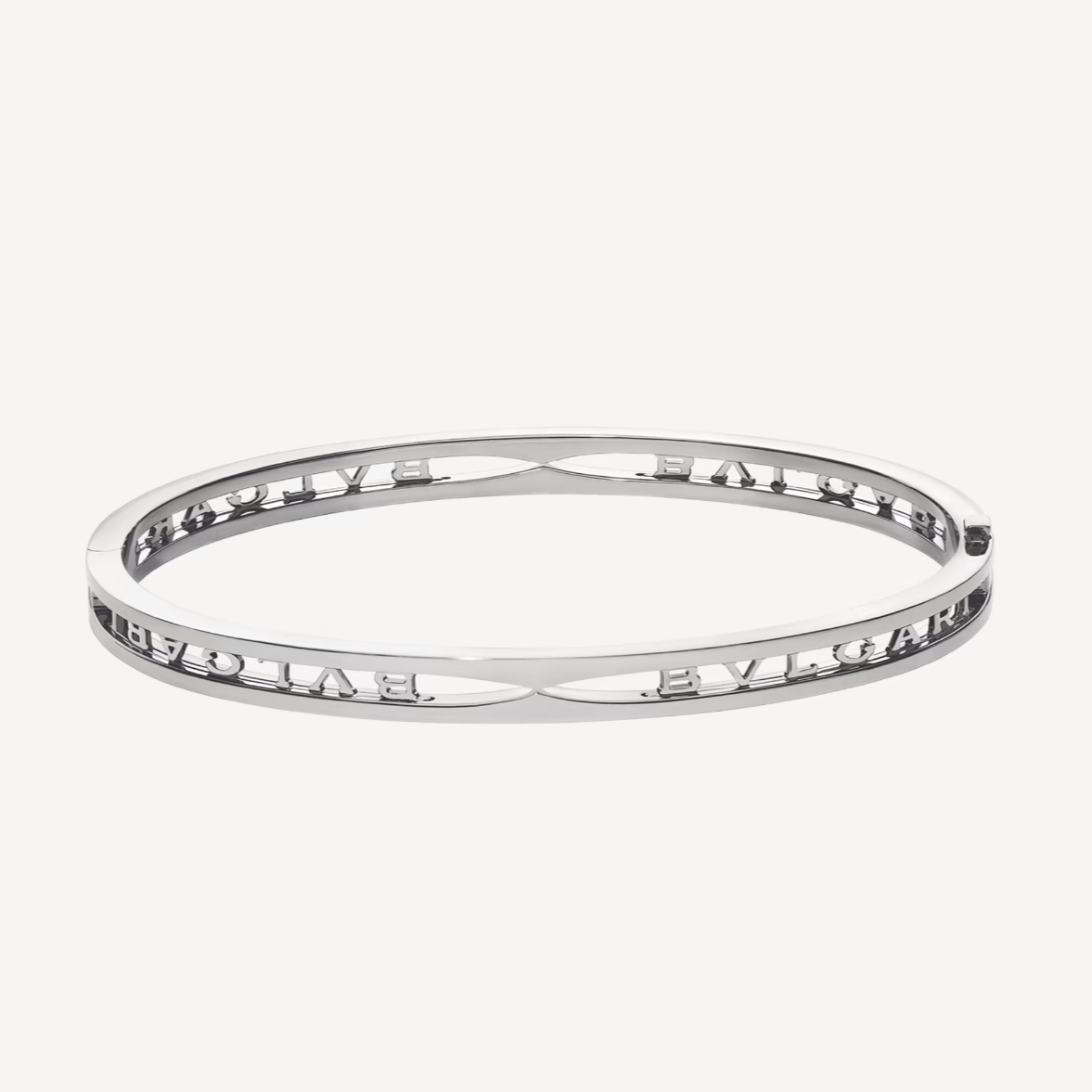 [Luxe Jewelry]ZERO 1 SPIRAL LOGO SILVER BRACELET