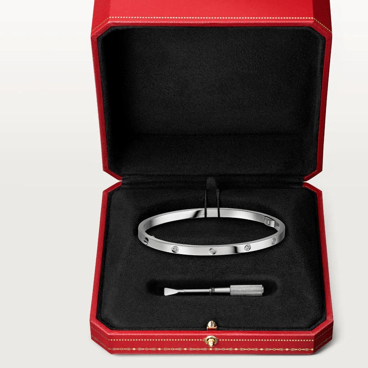 [Luxe Jewelry]LOVE BRACELET 3.65MM 10 DIAMONDS