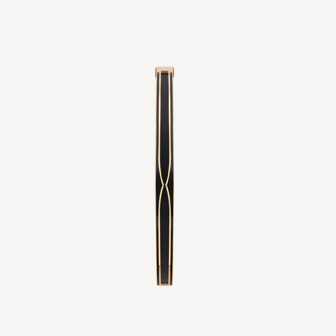 [Luxe Jewelry]ZERO 1 PINK GOLD WITH MATTE BLACK CERAMIC BRACELET