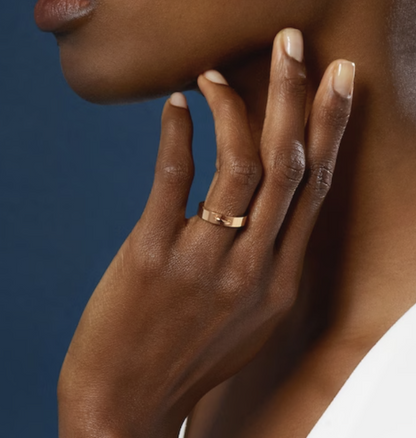[Luxe Jewelry]ALLIANCE LIENS VIDENCE 4MM RING