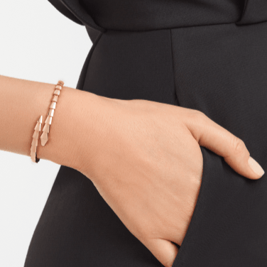 [Luxe Jewelry]SERPENTI VIPER PINK GOLD BRACELET