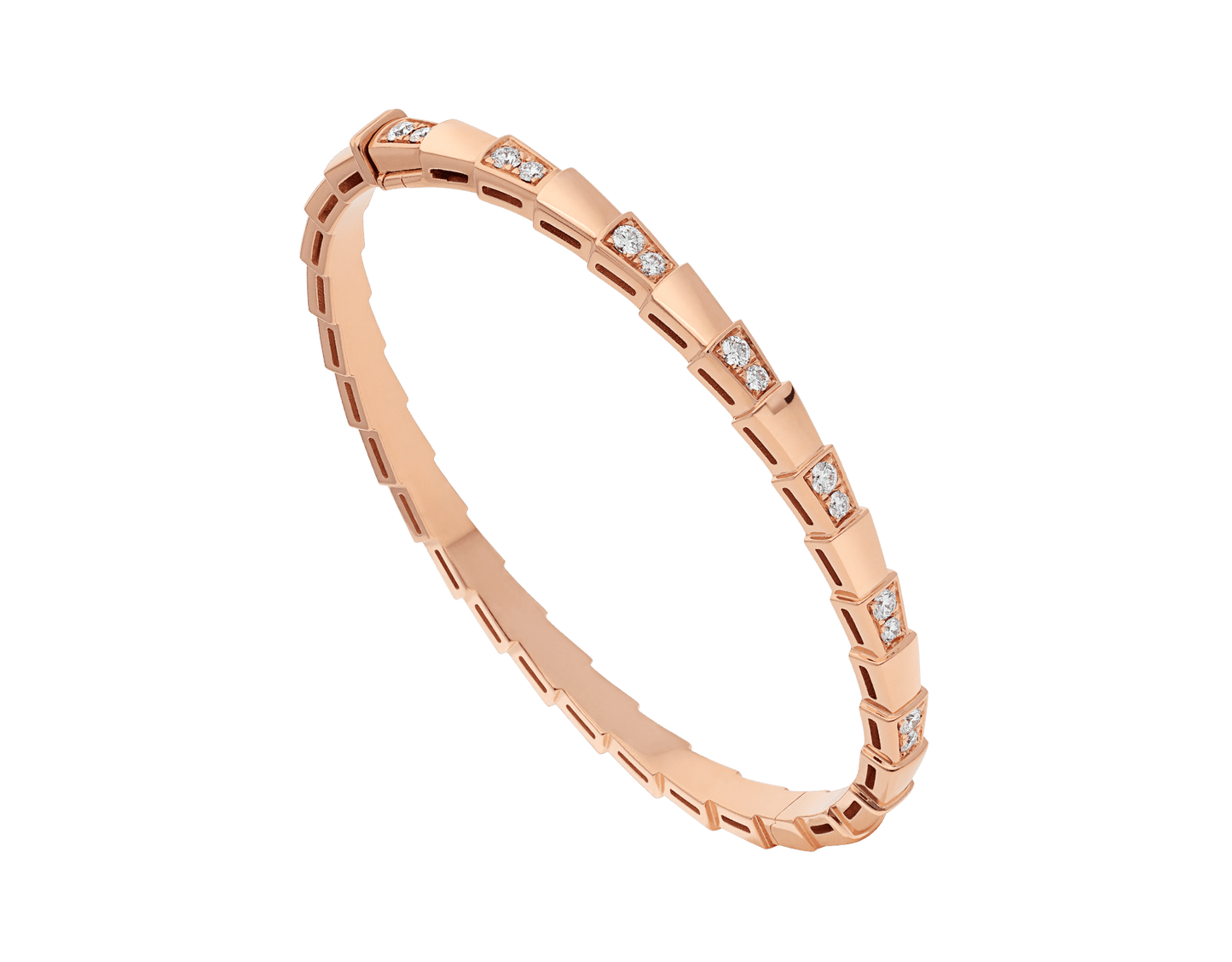 [Luxe Jewelry]SERPENTI BRACELET PINK GOLD DIAMOND