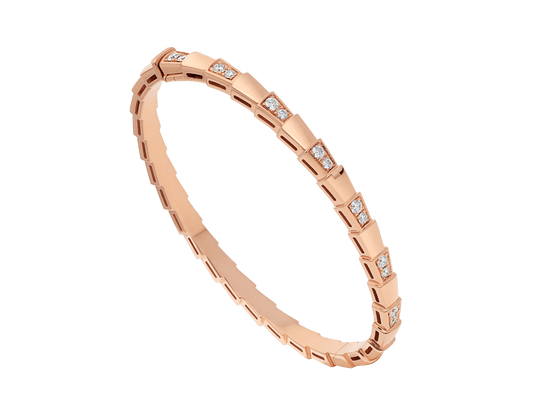 [Luxe Jewelry]SERPENTI BRACELET PINK GOLD DIAMOND