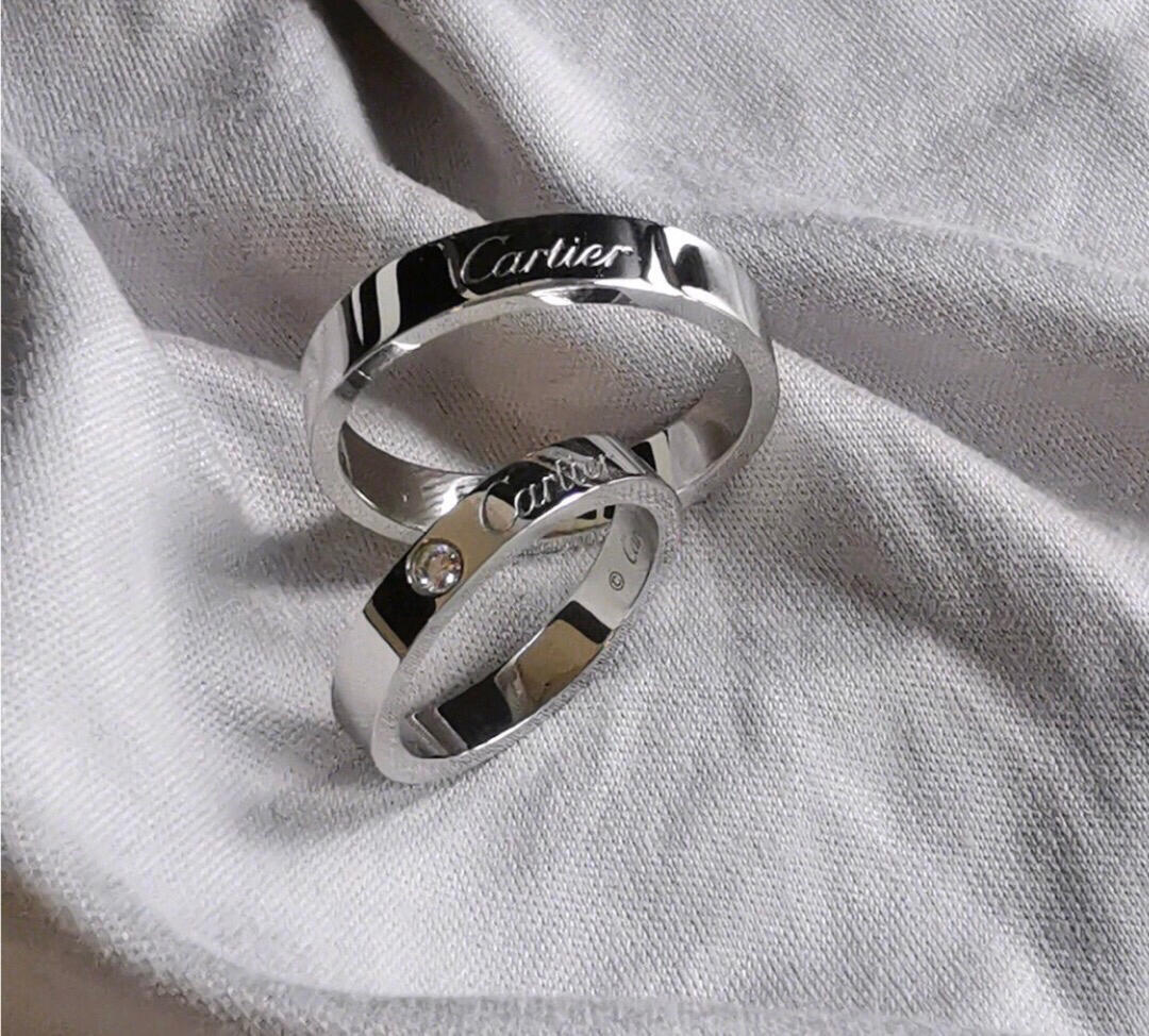 [Luxe Jewelry]C PLATINUM 1 DIAMOND RING