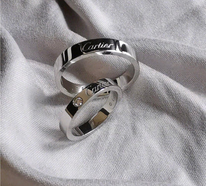 [Luxe Jewelry]C PLATINUM 1 DIAMOND RING