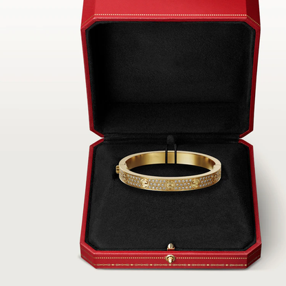 [Luxe Jewelry]LOVE BRACELET 6.1MM DIAMOND-PAVED