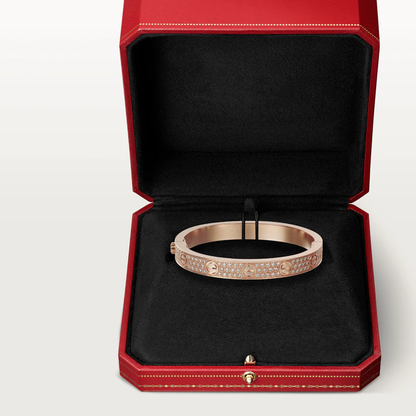 [Luxe Jewelry]LOVE BRACELET 6.1MM DIAMOND-PAVED