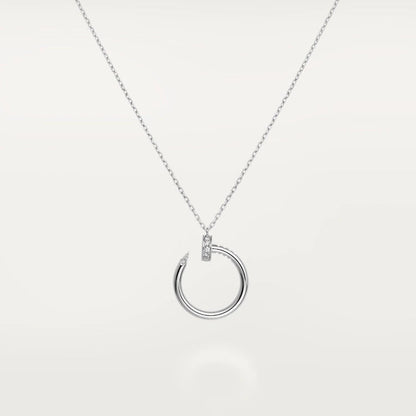 [Luxe Jewelry]JUSTE NECKLACE SILVER