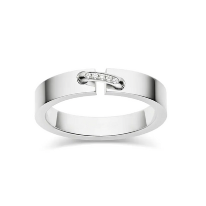 [Luxe Jewelry]ALLIANCE LIENS VIDENCE DIAMOND 4MM RING