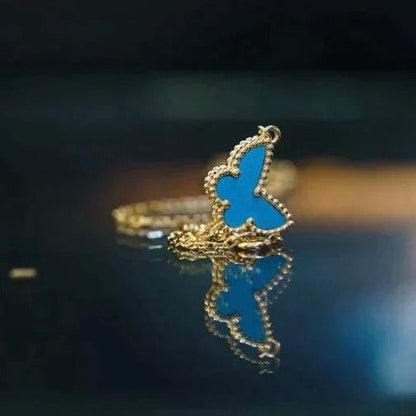 [Luxe Jewelry]BUTTERFLY TURQUOISE BUTTERFLY BRACELET