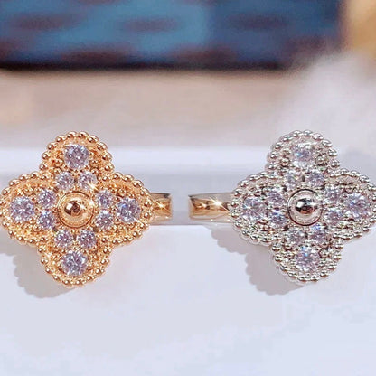 [Luxe Jewelry]CLOVER DIAMOND RING