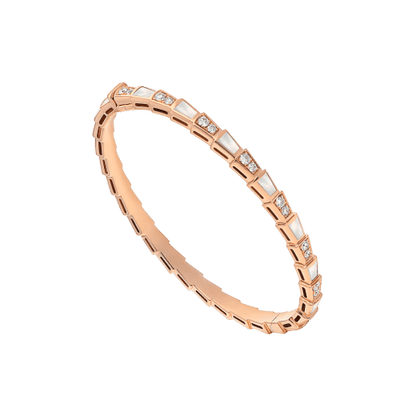 [Luxe Jewelry]SERPENTI BRACELET PINK GOLD MOP DIAMOND