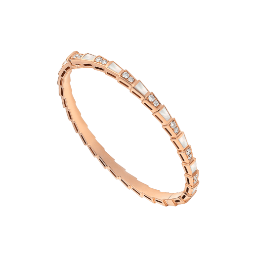 [Luxe Jewelry]SERPENTI BRACELET PINK GOLD MOP DIAMOND