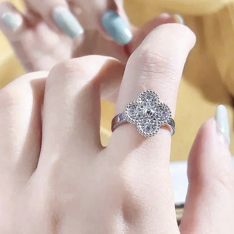 [Luxe Jewelry]CLOVER DIAMOND RING