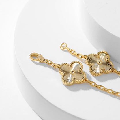 [Luxe Jewelry]CLOVERS THE 10-MOTIFS LASER NECKLACE