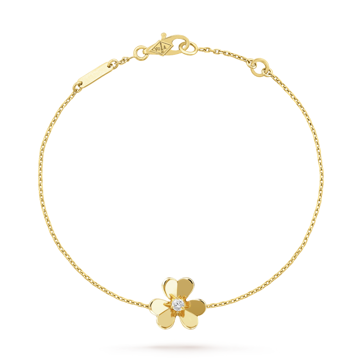 [Luxe Jewelry]FRIVOLE GOLD FLOWER PINK MALACHITE BRACELET