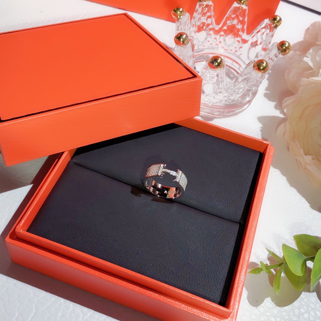 [Luxe Jewelry]H RING FULL DIAMOND
