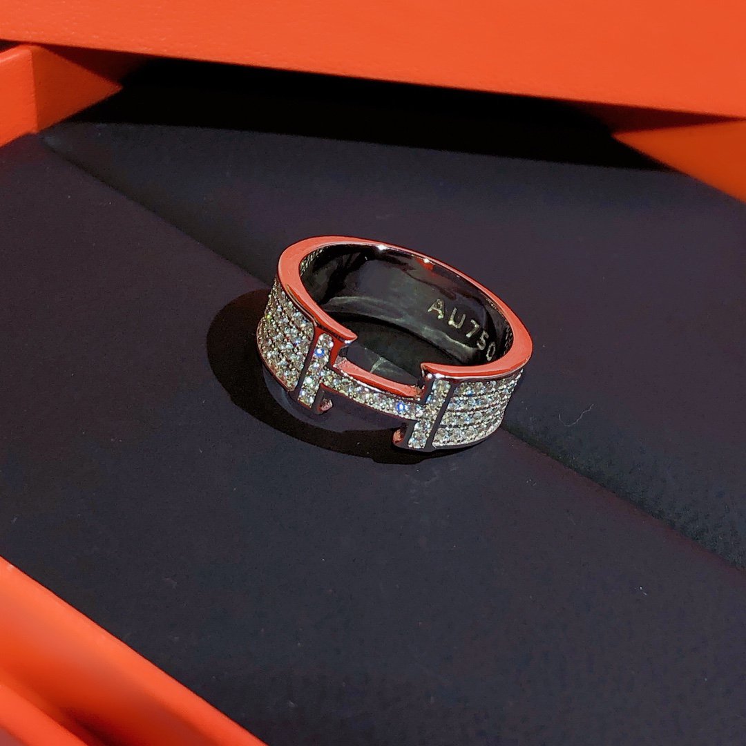 [Luxe Jewelry]H RING FULL DIAMOND
