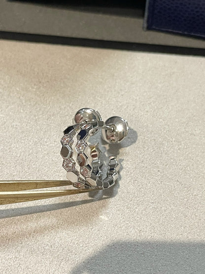 [Luxe Jewelry]Hollow Design Four-Leaf Clover Flower Shape Ring