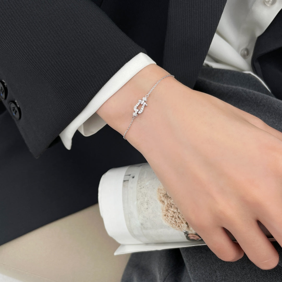 [Luxe Jewelry]FORCE 10 SMALL CHAIN BRACELET