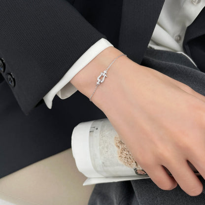 [Luxe Jewelry]FORCE 10 SMALL CHAIN BRACELET