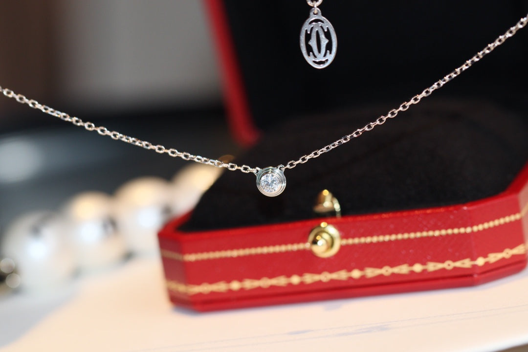 [Luxe Jewelry]DAMOUR DIAMOND NECKLACE