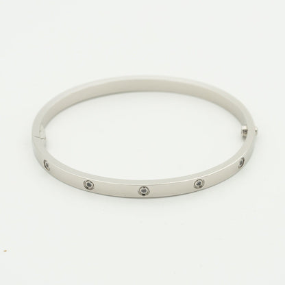 [Luxe Jewelry]LOVE BRACELET 3.65MM 10 DIAMONDS