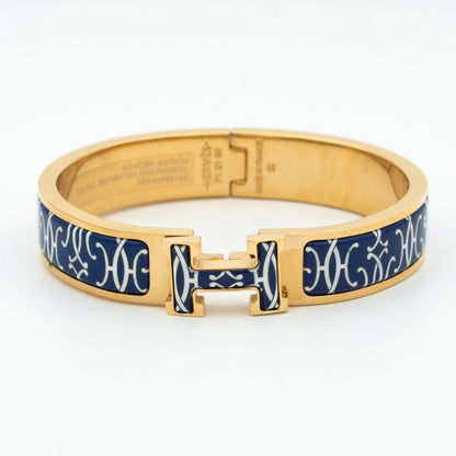 [Luxe Jewelry]H BRACELET BLACK MULTICOLOR