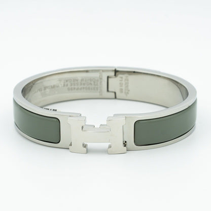 [Luxe Jewelry]H BRACELET BLUE GREEN 12MM