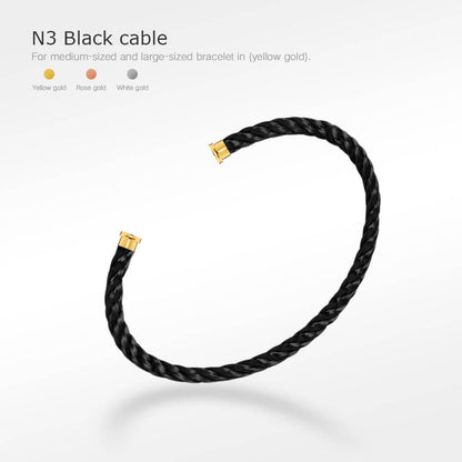 [Luxe Jewelry]FORCE SERIES BRACELET CABLES 50 CHOICES (DIY SELECTION)