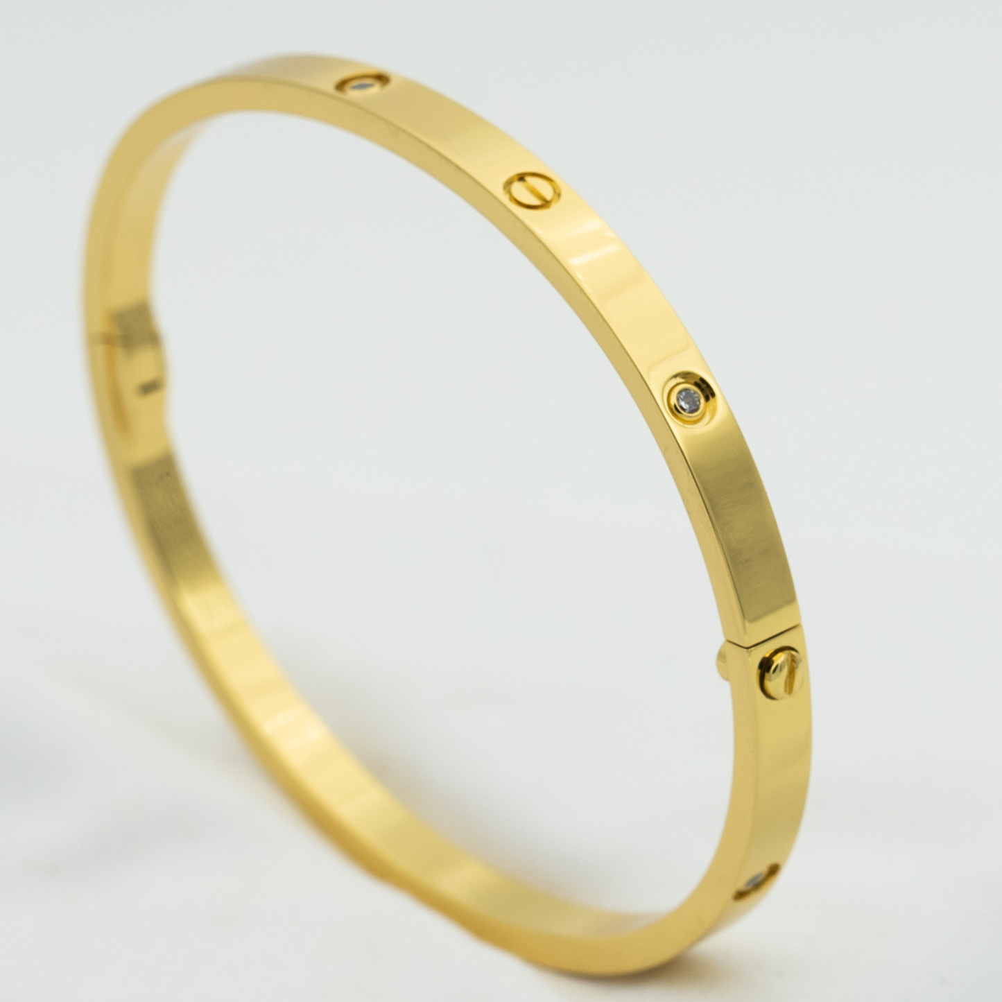 [Luxe Jewelry]LOVE BRACELET 3.65MM 6 DIAMONDS