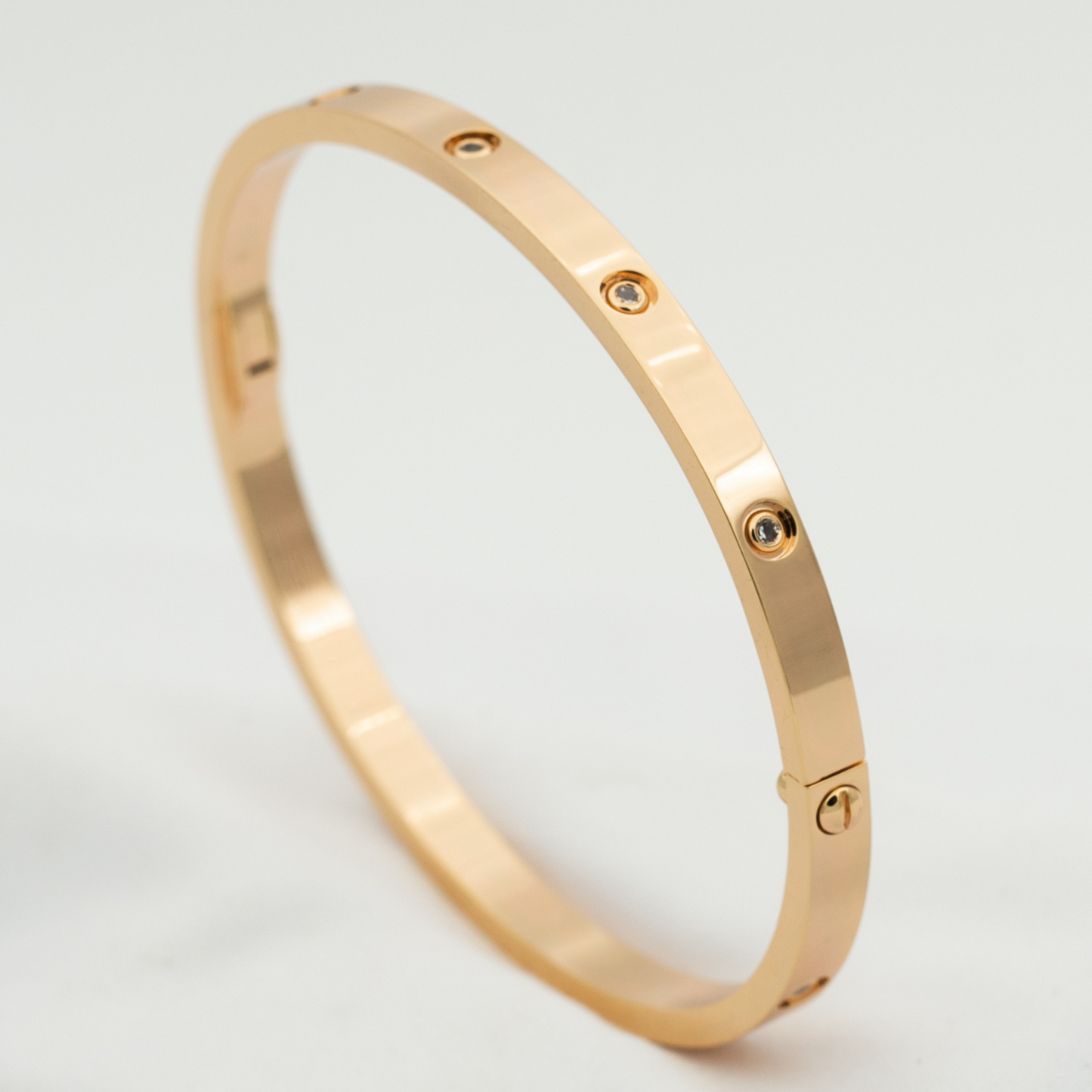 [Luxe Jewelry]LOVE BRACELET 3.65MM 10 DIAMONDS