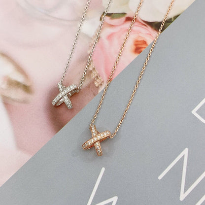 [Luxe Jewelry]JEUX DE DIAMOND NECKLACE