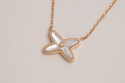 [Luxe Jewelry]JEUX DE NECKLACE 1 DIAMOND